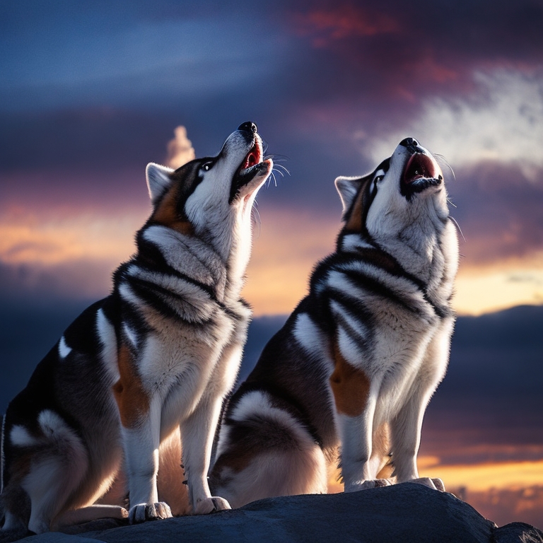 why do huskies howl at sirens